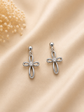 Boucles d’oreilles Éclat – Argentées